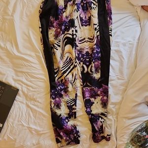 BEBE multicolor joggers